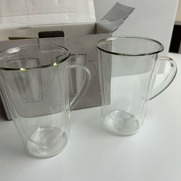 Hotel Collection Set of 2 Latte Mugs, Created for Macy's NWT - Picture 8 of 9